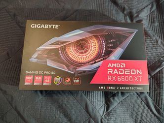 Gigabyte Rx 6600xt Oc Gaming Pro 8g