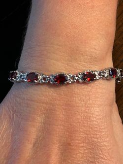 Mozambique Garnet Bracelet
