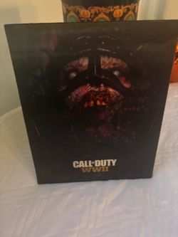 Call of Duty WWII 3D Zombie Lenticular Picture 8x10 Gaming Collectible. Thick. Images change when you tilt. Great for Call of Duty fans, gamers, or