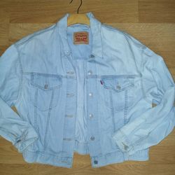 Denim Jacket Size Large Levi's Womens