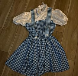 blue-and-white checkered Rubies The Wizard of Oz Dorothy Costume