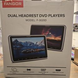 Fangor F-3020D DUAL HEADREST DVD PLAYER 
