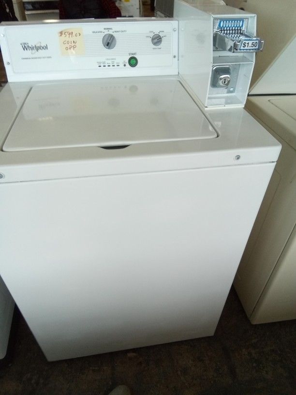 WHIRLPOOL COIN OPERATED  WASHER