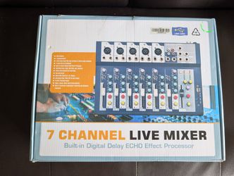 7 Channel Live Mixer