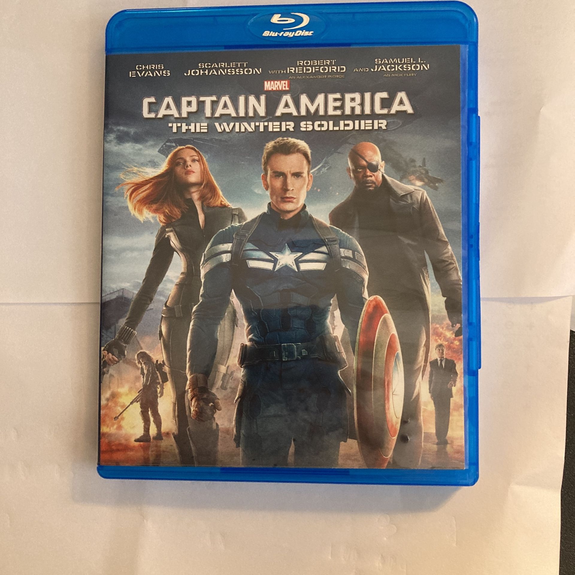 Captain America, The Winter Soldier, Blu-Ray Disc