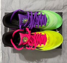 Lamelo Ball 02  Basketball Shoes Rick & Morty Size 8.5