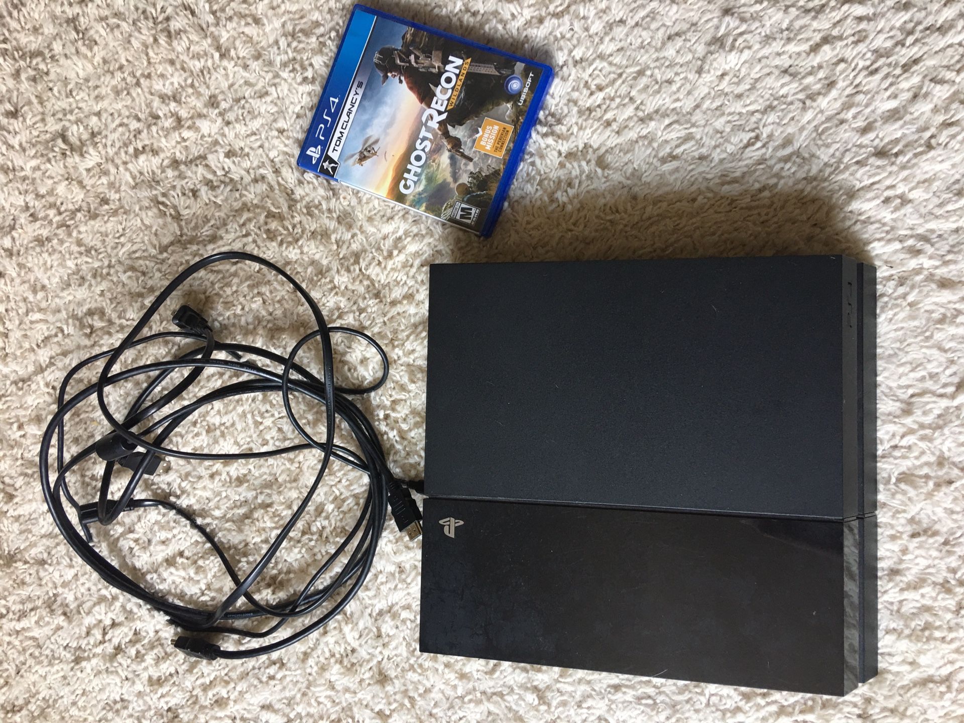 PS4 and one game