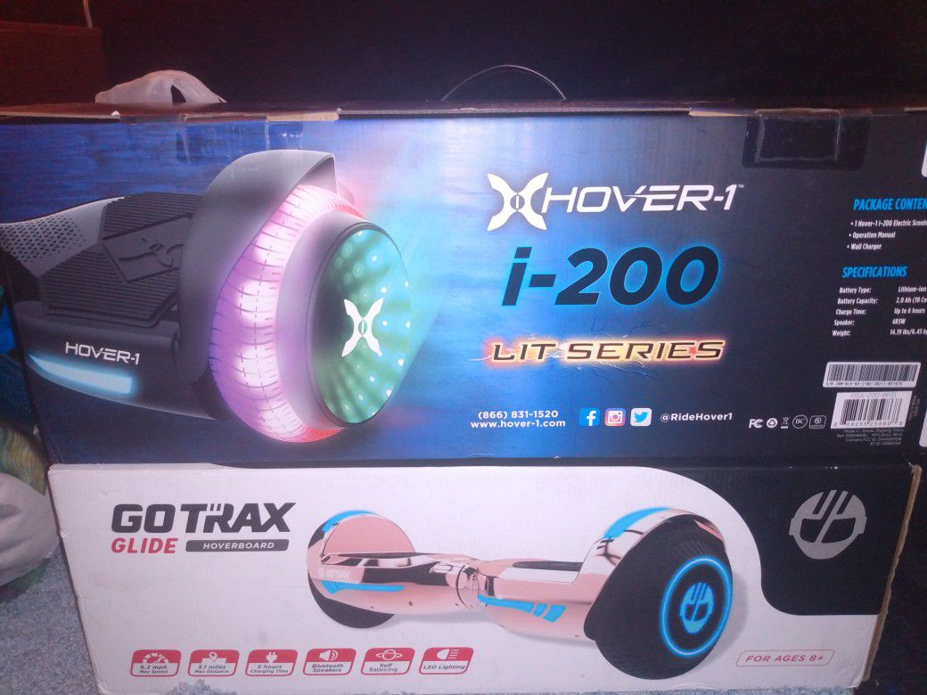 2 Hoverboards New In Boxes