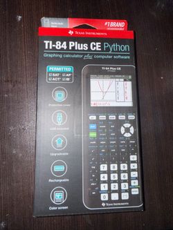 TI-84 Plus CE graphing calculator