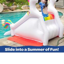 Inflatable Unicorn 🦄 Pool Slide