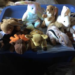 Beanie Babies - Woodland Creatures Lot Of 11 $75 OBO