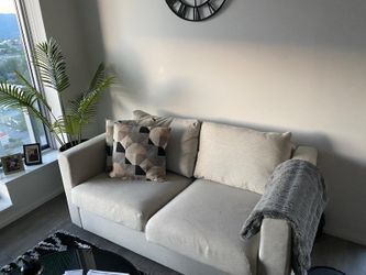 Ikea Beige two seater Finnala sofa