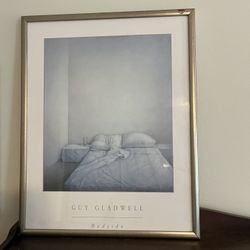 Vintage Framed Print “Bedside”