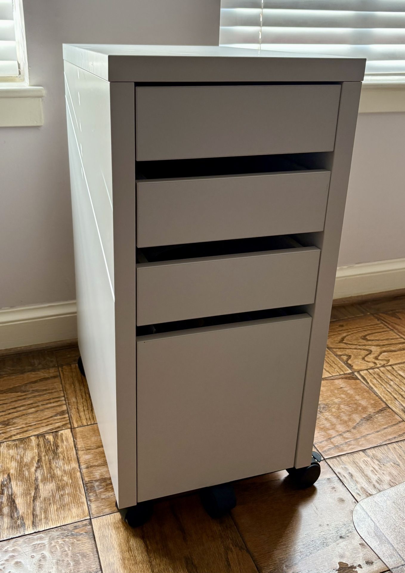 White Filing Cabinet