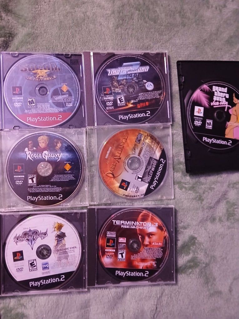 Loose Ps2 Games