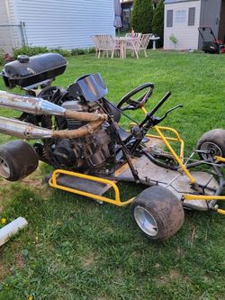 Go Cart Ready 4 Race Track Runs Perfect 250 Cc Engine Well Maintaned Will Deliver Within 75 Miles