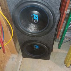 15 Atg Subs With Box And Amp And Cap