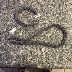 925 Necklcae Braceler Set 277grams 