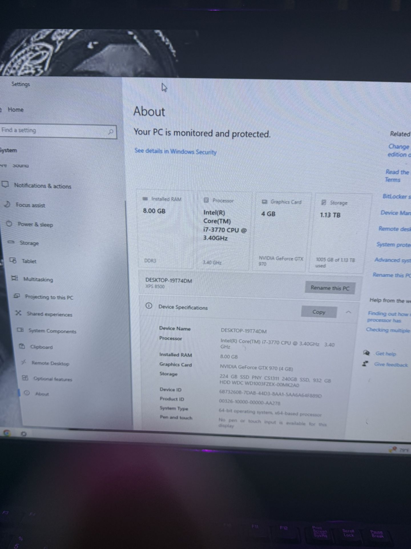 Dell XPS i7 Creative Desktop