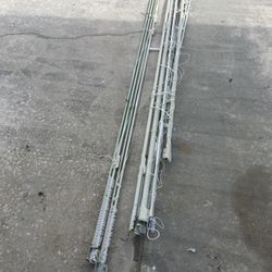 213 foot 57 foot traverse rods 25 for all