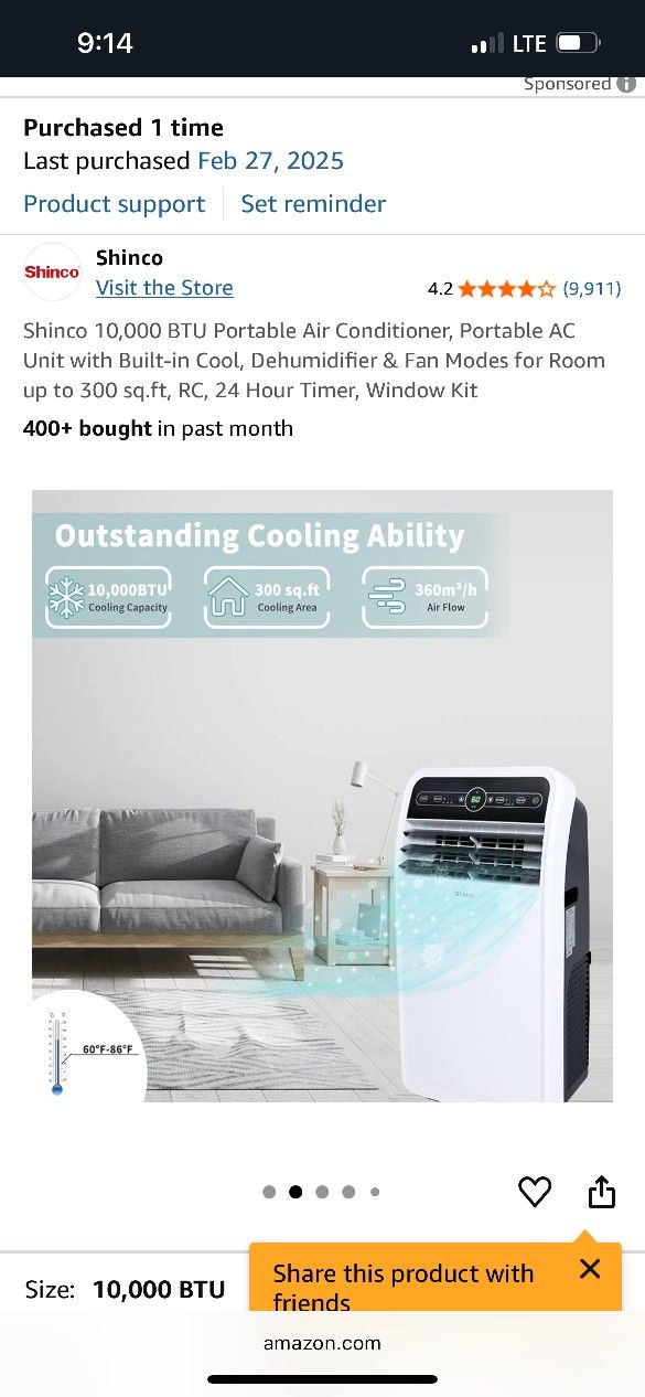 Portable AC unit