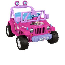 New In Box Barbie Jeep PowerWheels