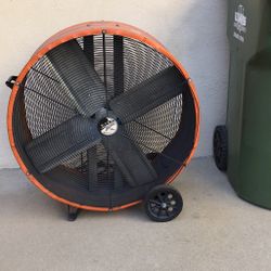 30” INDUSTRIAL HEAVY-DUTY SHOP FAN 2-SPEED works perfectly 
