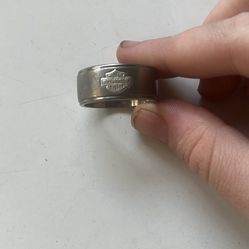 Harley Davidson Ring Silver