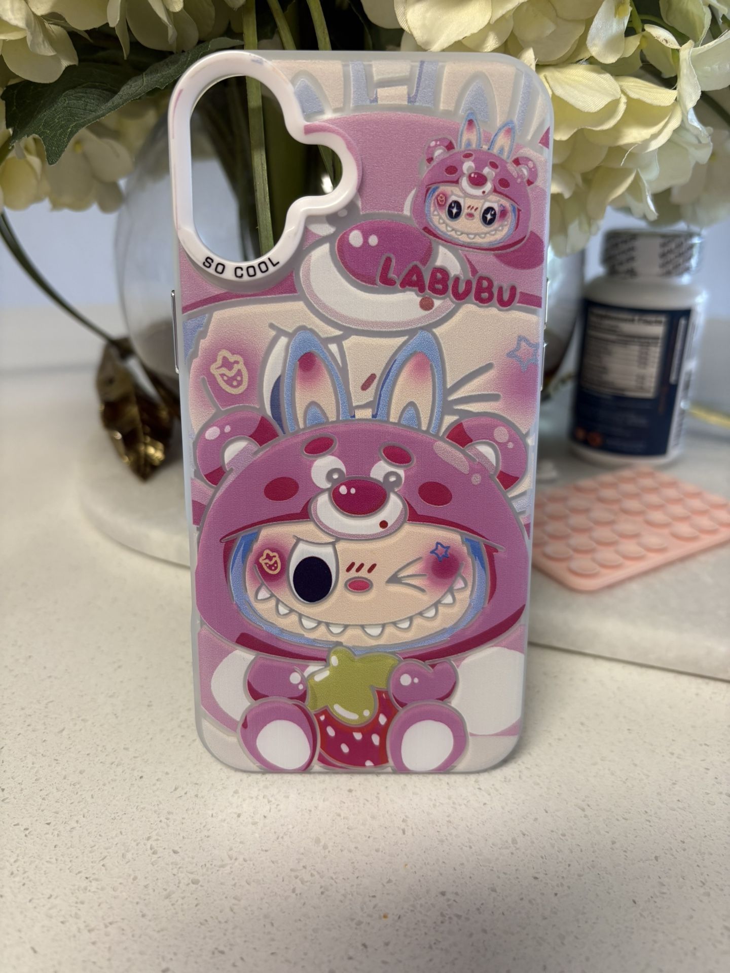 Labubu Phone Case For iPhone 16 Plus