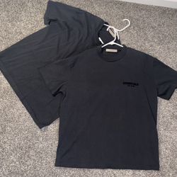 Essentials Fear Of God Black Shirts Oversized Fit Medium