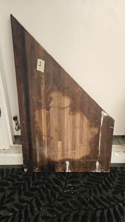 Used butcher block