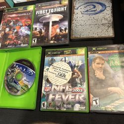 6 original Xbox games 