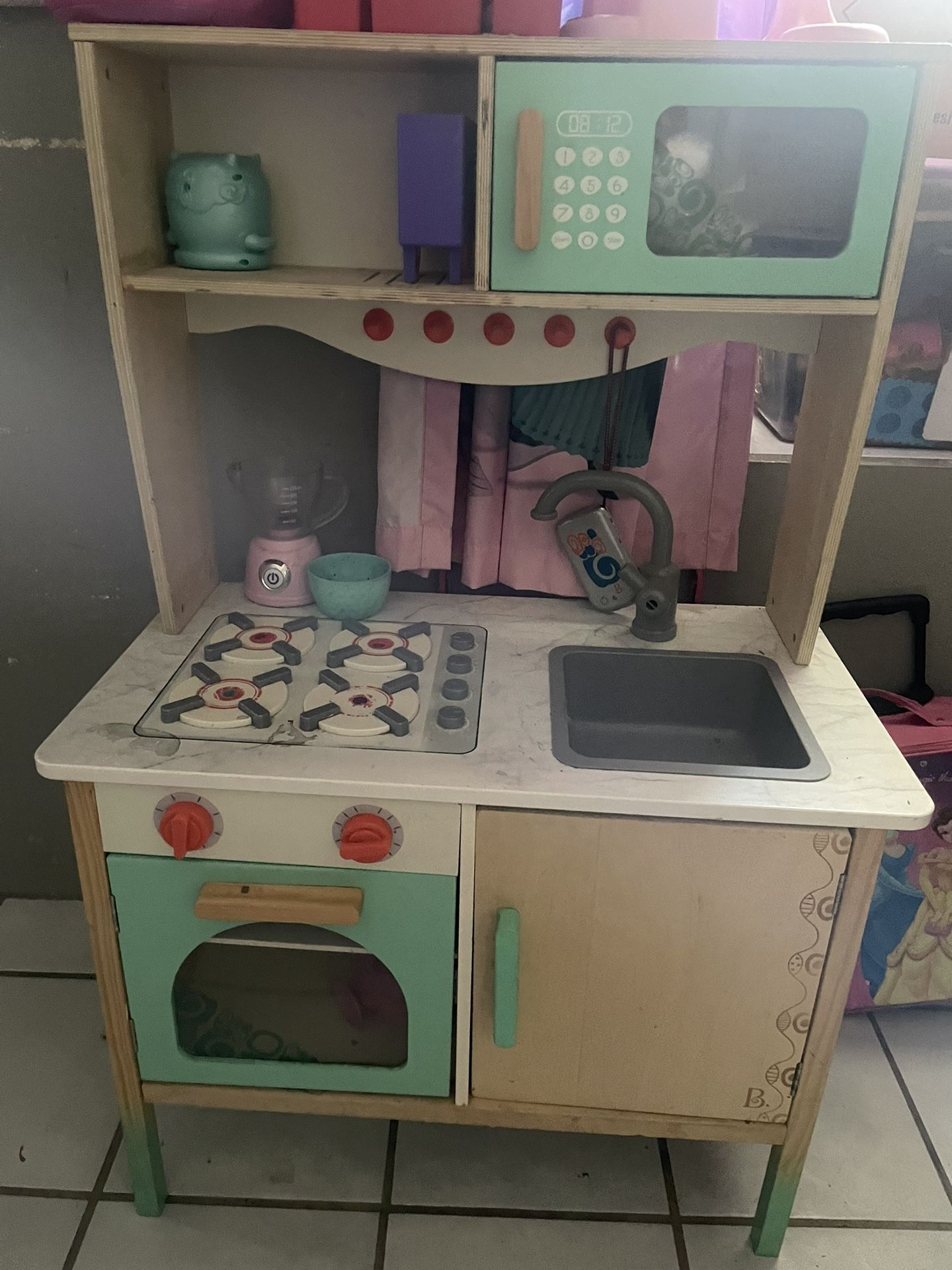 Children Wood Kitchen