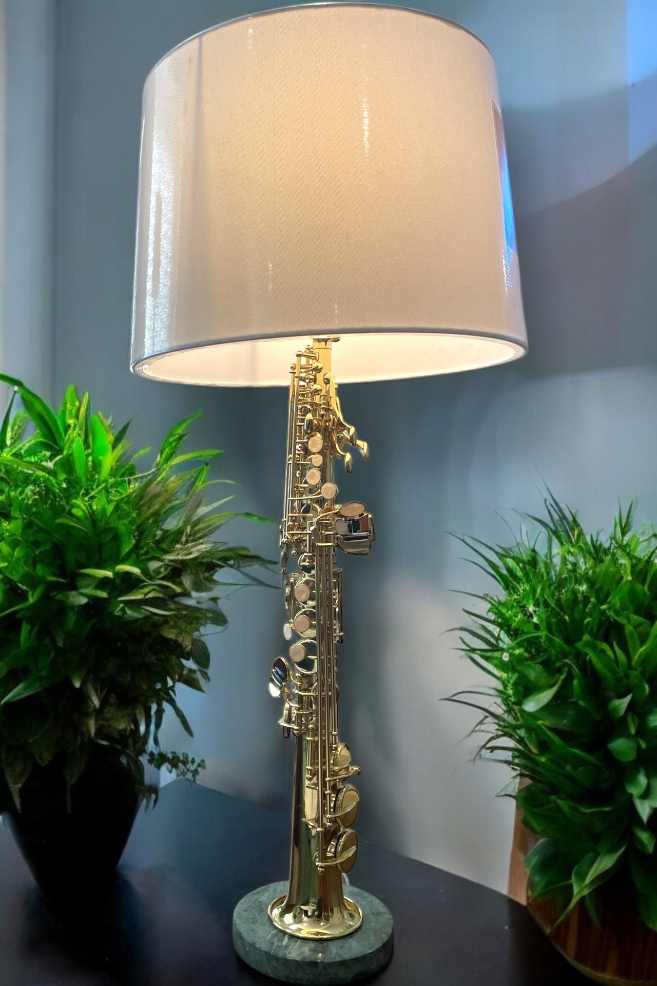 Soprano Saxophone Lamp - One Of A Kind