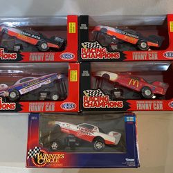 Top Fuel Funny  Cars  5 To Choose From 