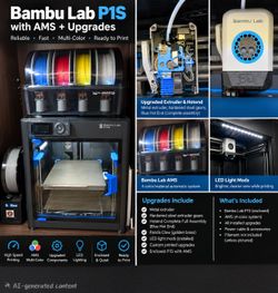 Bambu Lab P1S + AMS