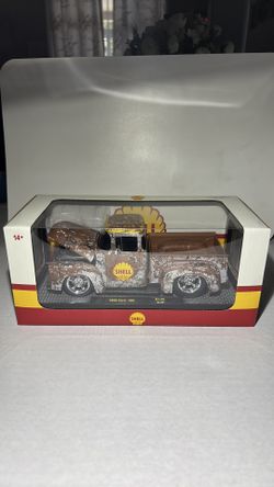 Shell M2 Machines Truck 1956 Ford F-100 Scale 1:24 Die Cast