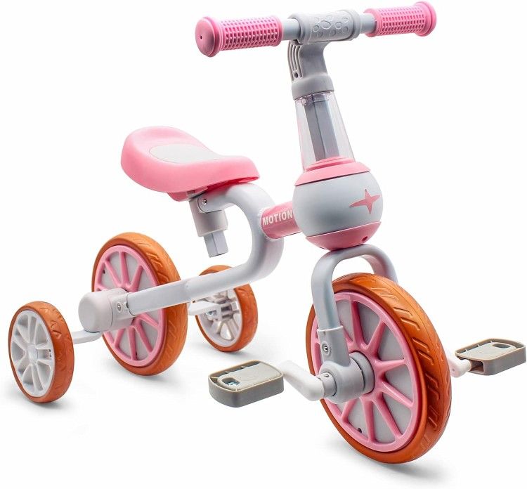 New 3-in-1 Kids Tricycle For Two To Four Year Olds