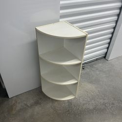White Corner Shelf 