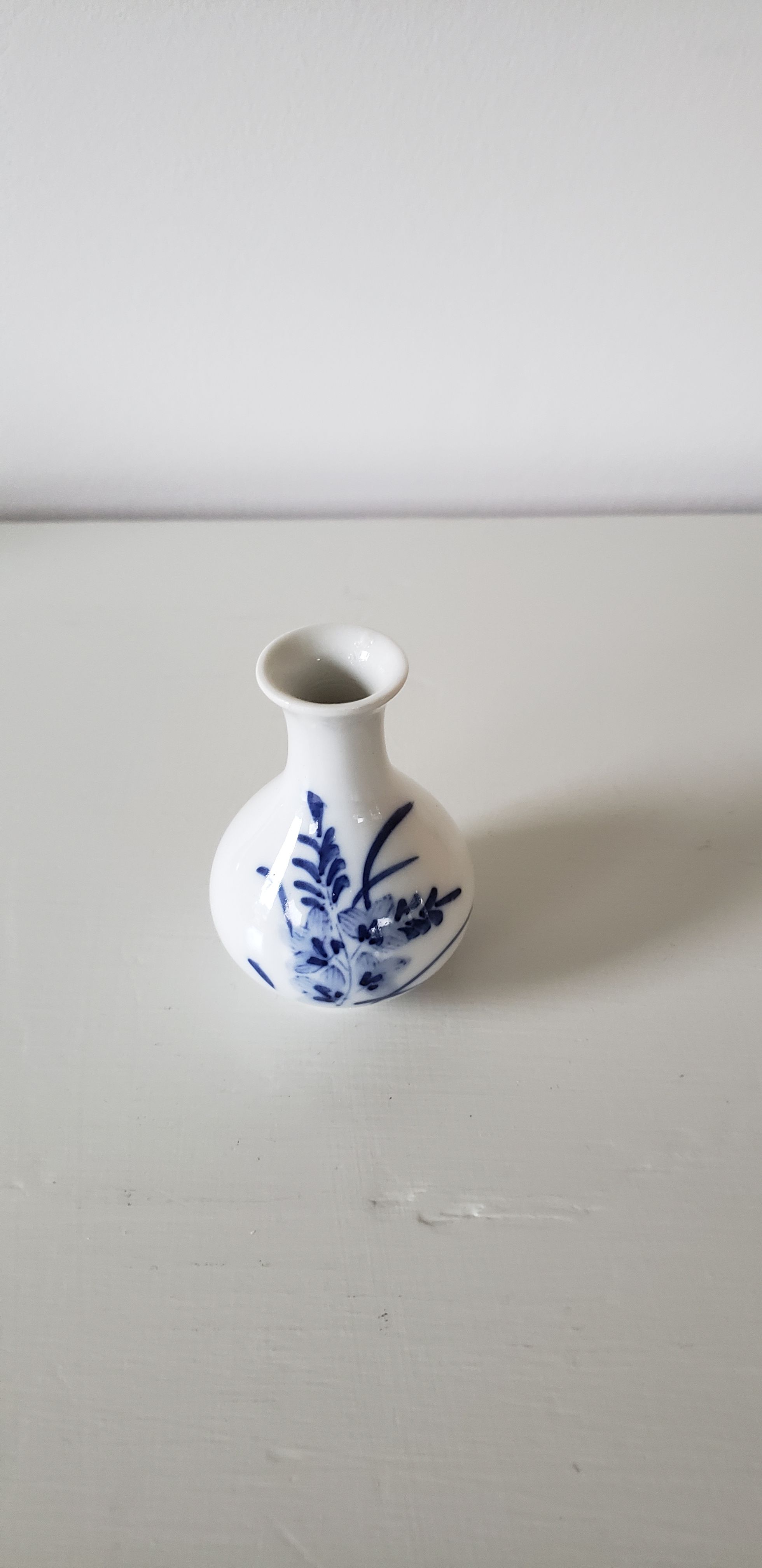 Small white vase