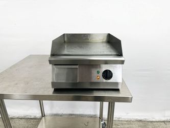 NSF 16 inches Electric Countertop Griddle Flat Top Grill EG16