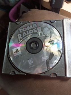 Tomb Raider II PS1 Game Disc