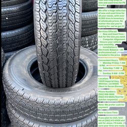 Set Of Four Used Almost New Tires 215/85/16  Continental 