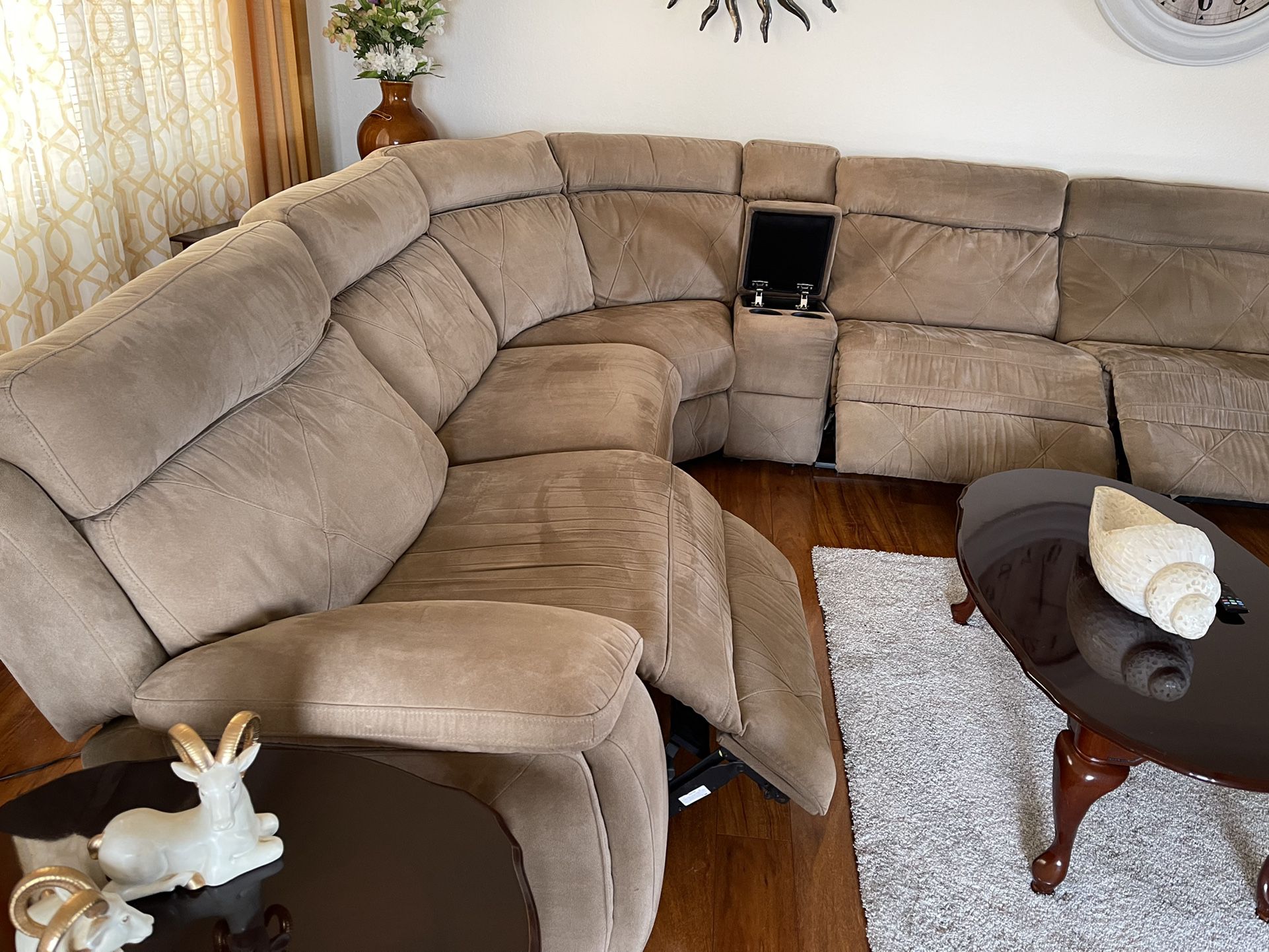 Sectional Recliner Couch 8.5ft x 9.5ft 