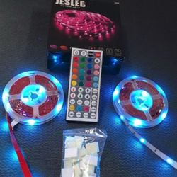 65.5 ft LED Strip Lights - Remote-Controlled with Color Changing Feature