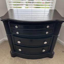 Dark Brown Nightstand 