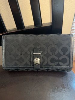 Authentic Coach Signature Wallet