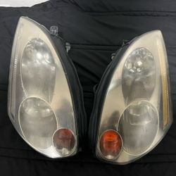 G35 OEM headlights 
