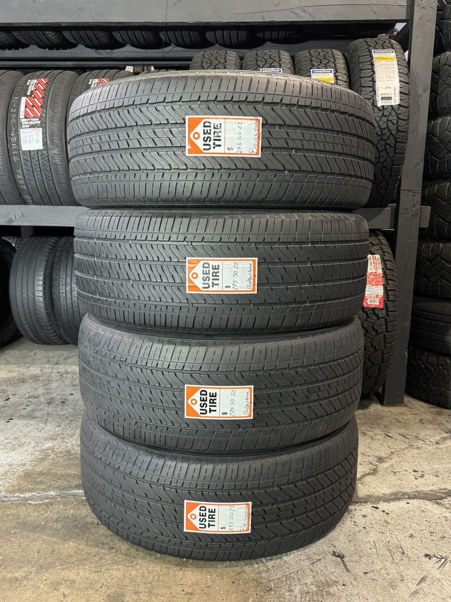 275/50/22 Bridgestone