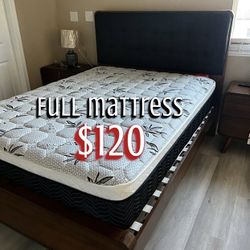New Full Mattress Only $120